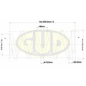 ПРУЖИНА ПЕР Skoda Octavia 1.8-1.9SDi 97-04
