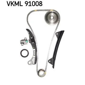 Ремкоплект цепи ГРМ toyota aygo, citroen c1, SKF VKML91008