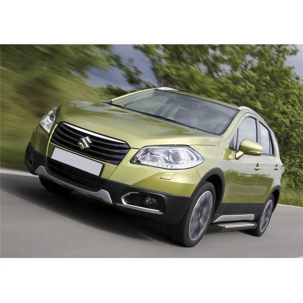 Порог-площадка Bmw-Style D173AL + комплект крепежа, RIVAL, Suzuki SX4 2015- Suzuki SX4 II рестайлинг D173AL.5503.1