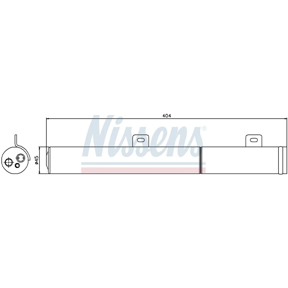 Осушитель кондиционера MB W203/W211 NISSENS 95315