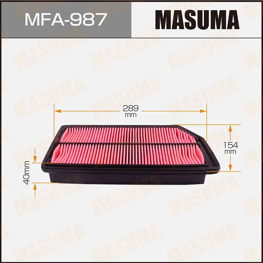 Фильтр воздушный MASUMA MFA987