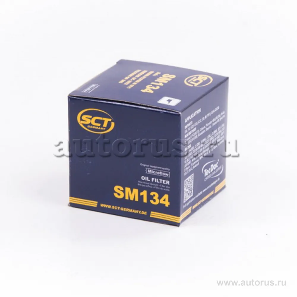 Фильтр масляный NISSAN Qashqai/X-Trail T31 SCT SM134