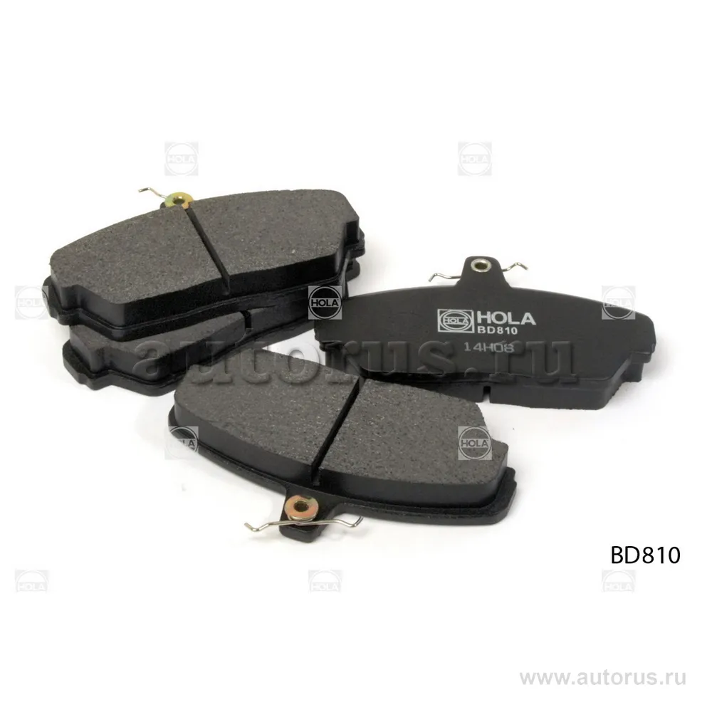 Колодки передние GAZ Volga (3102-3110),Gazelle (2705-3302), Sobol ( HOLA BD810