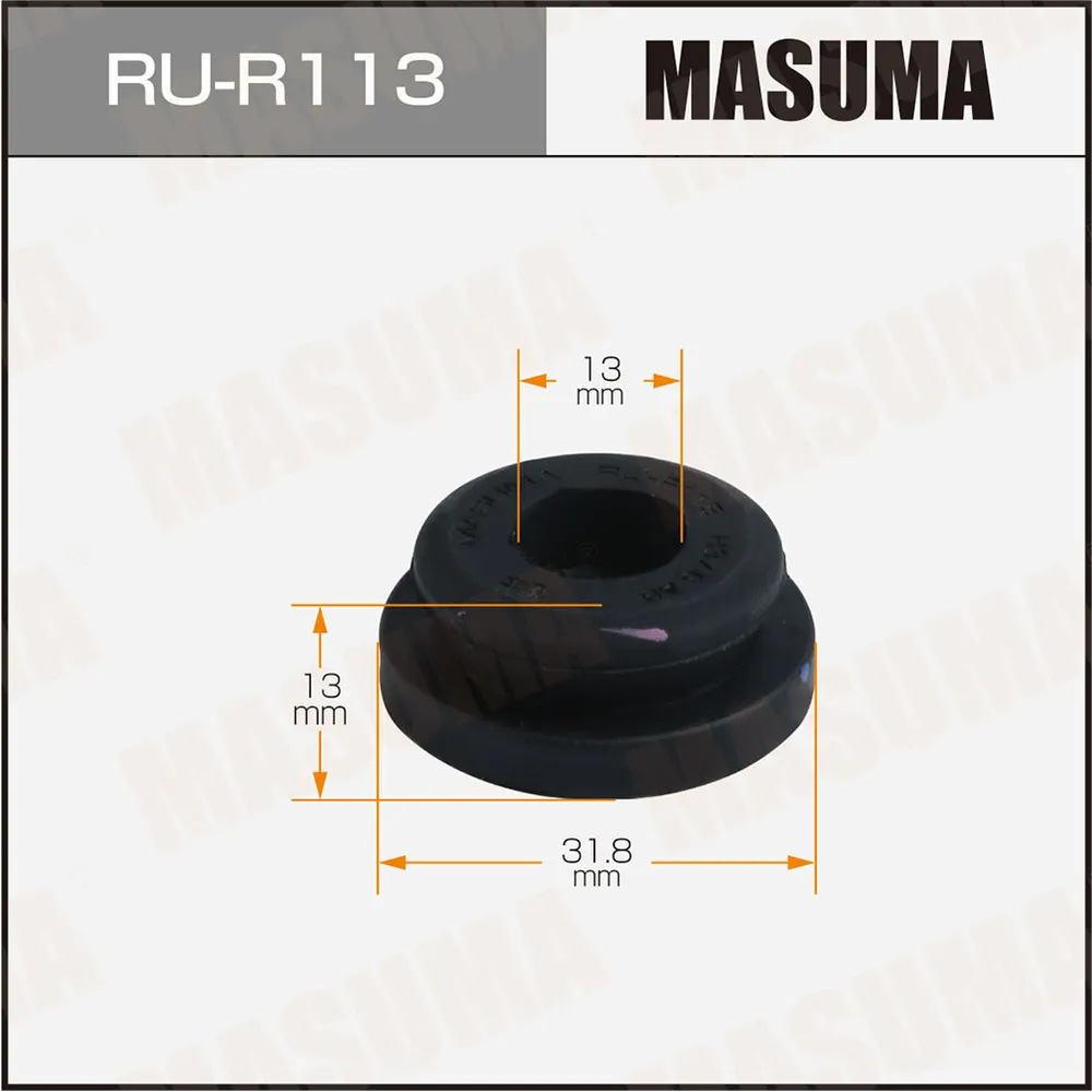 Втулка крепления радиатора HONDA CR-V / RE4 upper MASUMA RUR113