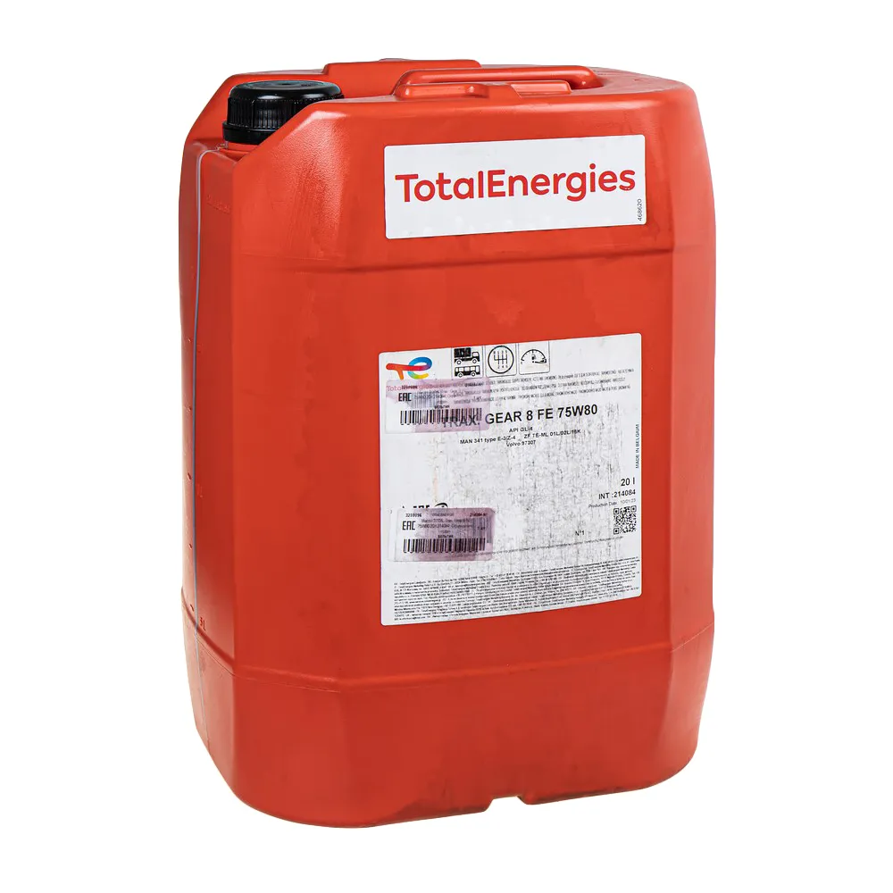 Уценка Масло трансмиссионное TOTALENERGIES Traxium Gear 8 FE 75W-80 минеральное 20 л 214084-N1