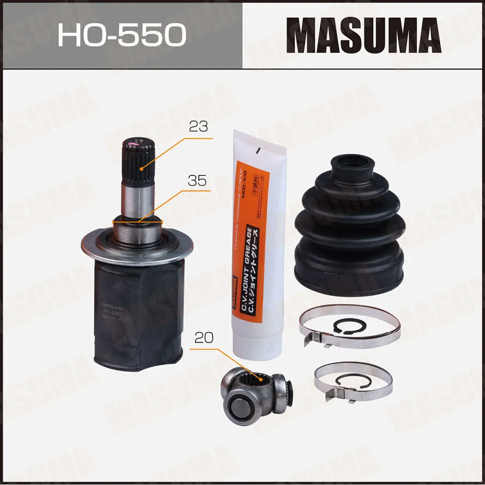 ШРУС внутренний MASUMA HO-550