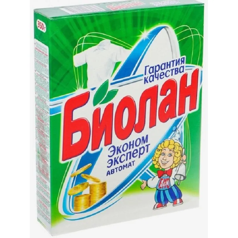 Порошок стиральный Биолан Эконом Эксперт Автомат 350гр 1621277