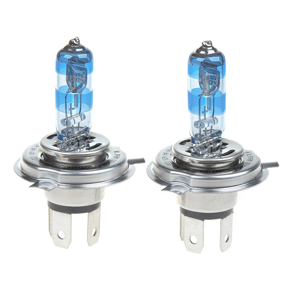 Лампа 12V H4 60/55W P43t WOLFRAM NIGHT VISION +150% EXTRA LIGHT + 20% WHITER 2 шт. DUOBOX 22144NV