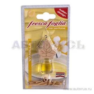 Ароматизатор Fresca foglia жидкий флакон ваниль AREXONS 1572/7191