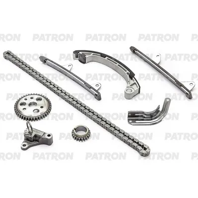 Комплект цепи ГРМ (Цепь-1, Нат-1, Усп-4, Шест-2) TOYOTA YarisVitz/Pl PATRON PTCK099