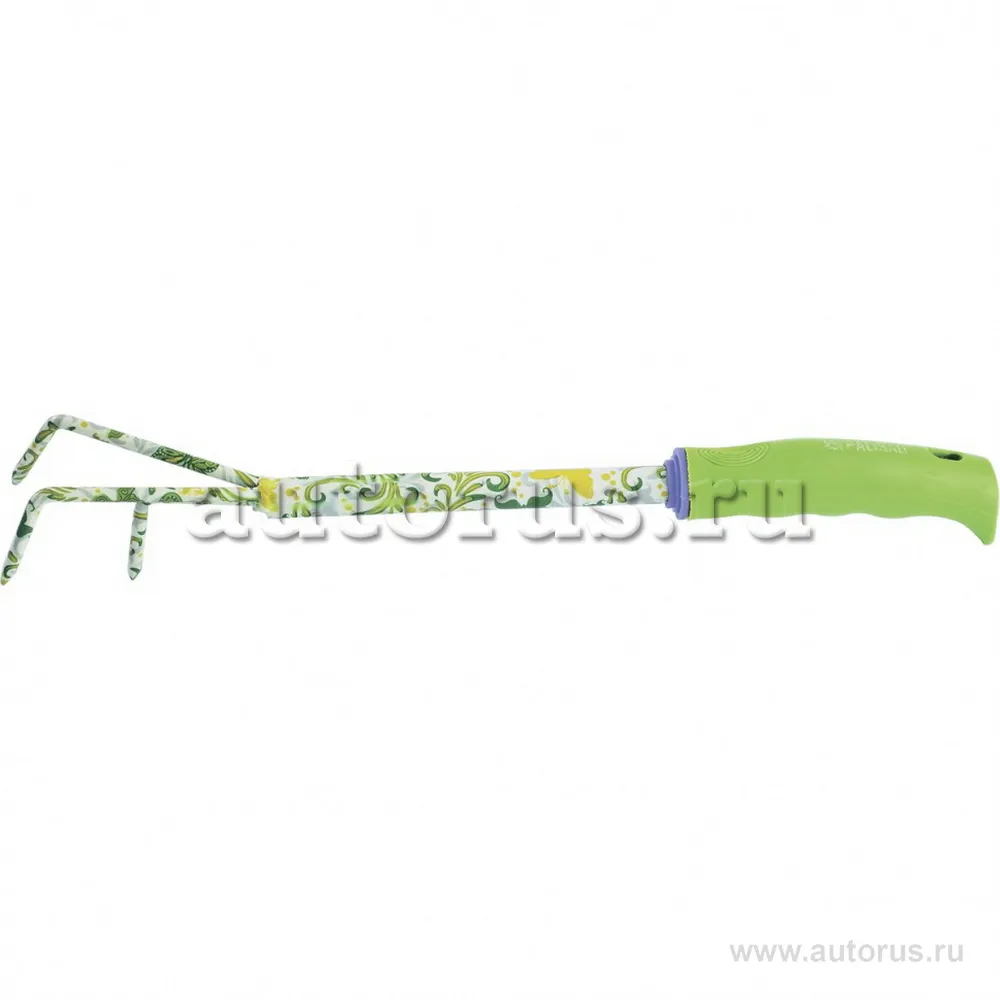 Рыхлитель 3-зубый, 55x385 мм, стальной, пластиковая рукоятка, Flower Green Palisad 62038 PALISAD 62038