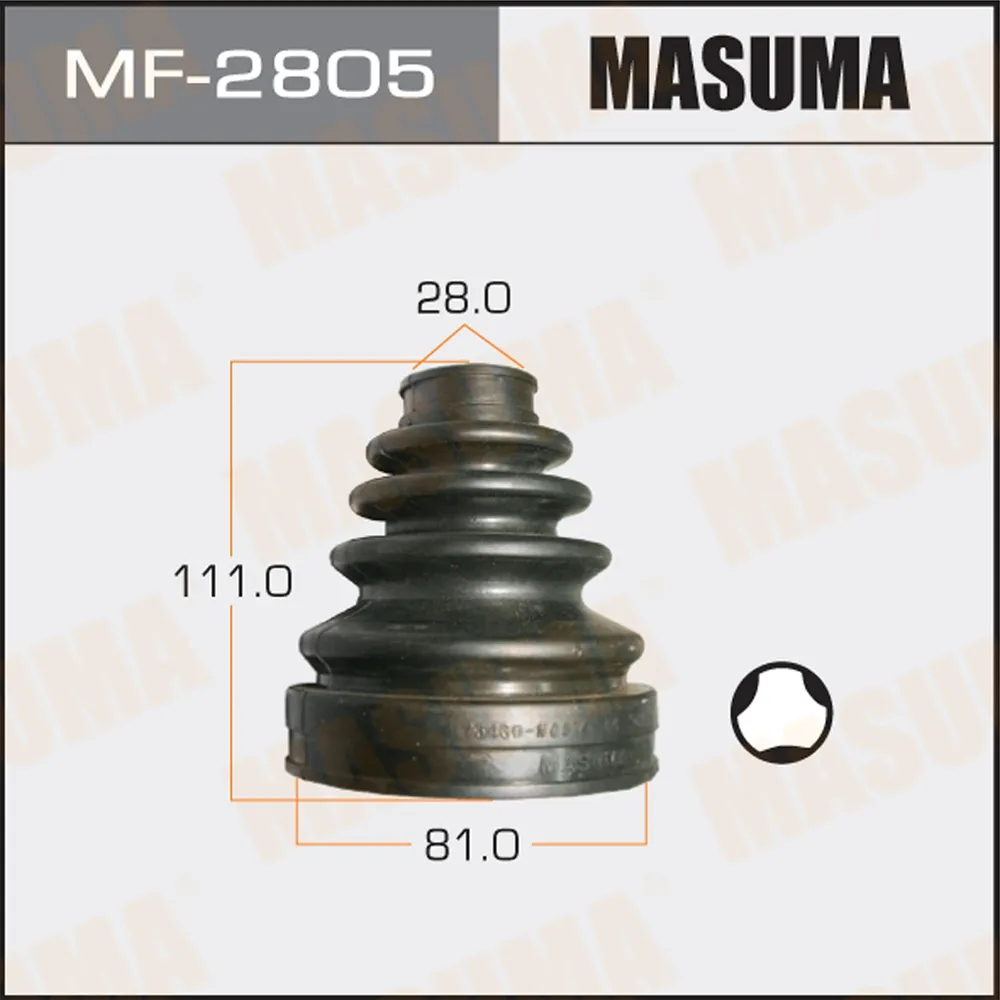 Пыльник ШРУСа TOYOTA 4RUNNER MASUMA MF-2805