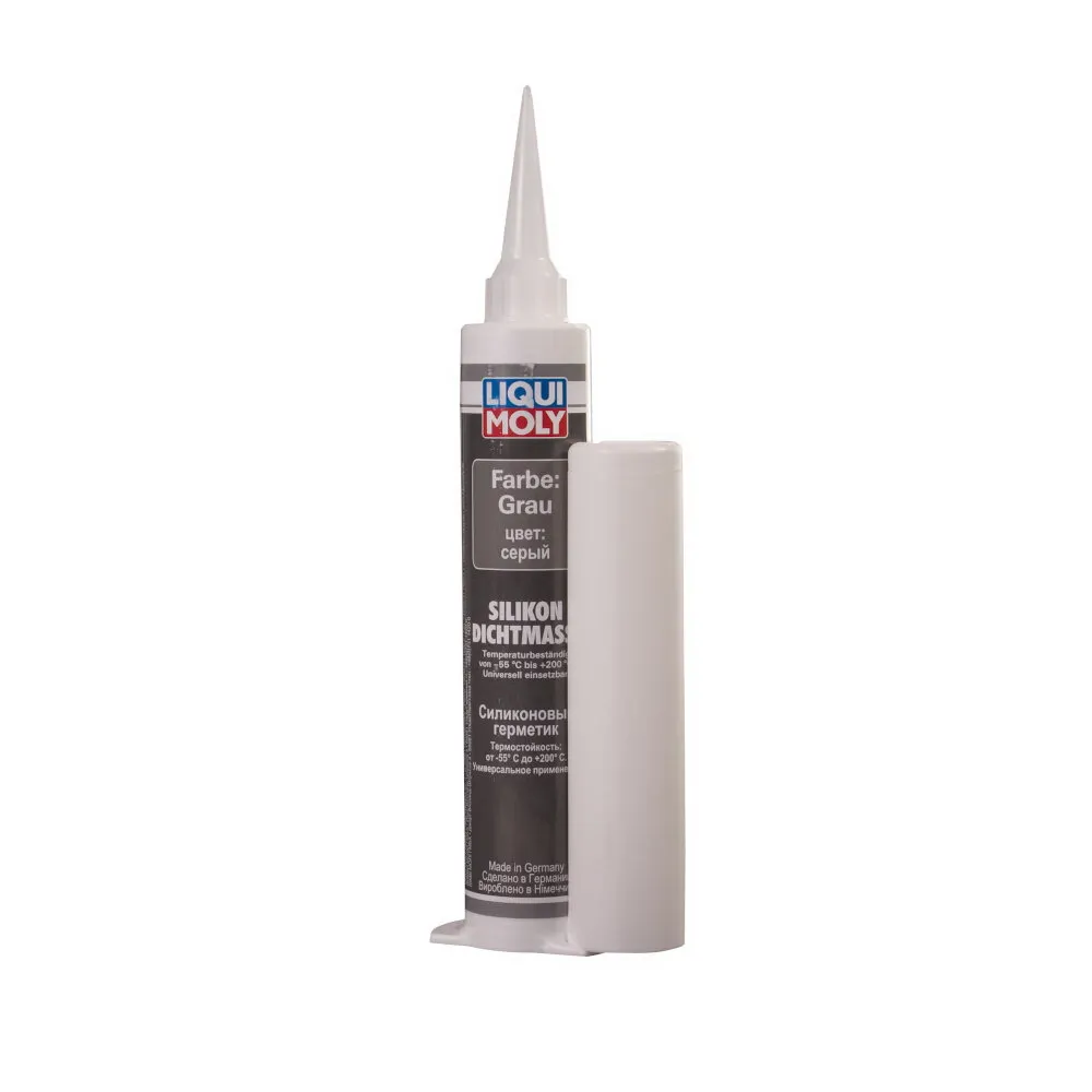 Силиконовый герметик (серый) Silicon-Dichtmasse grau (0,08л) LIQUI MOLY 7641