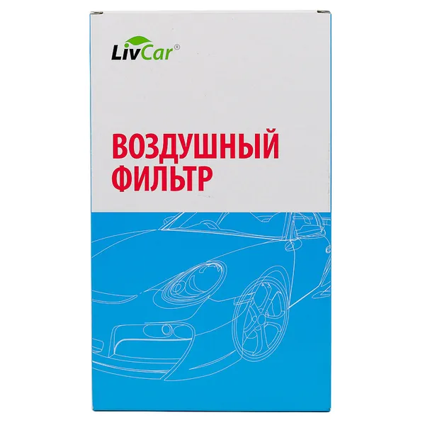 Фильтр воздушный LivCar OEM 16546-V0100 NISSAN SUBARU (RHD,LHD) Полиуретан LIVCAR LCN243/2964A