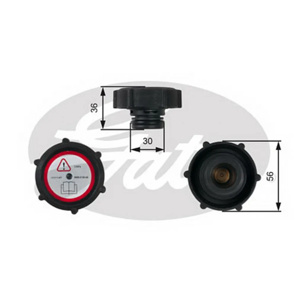 Крышка расширительного бачка GATES RC230