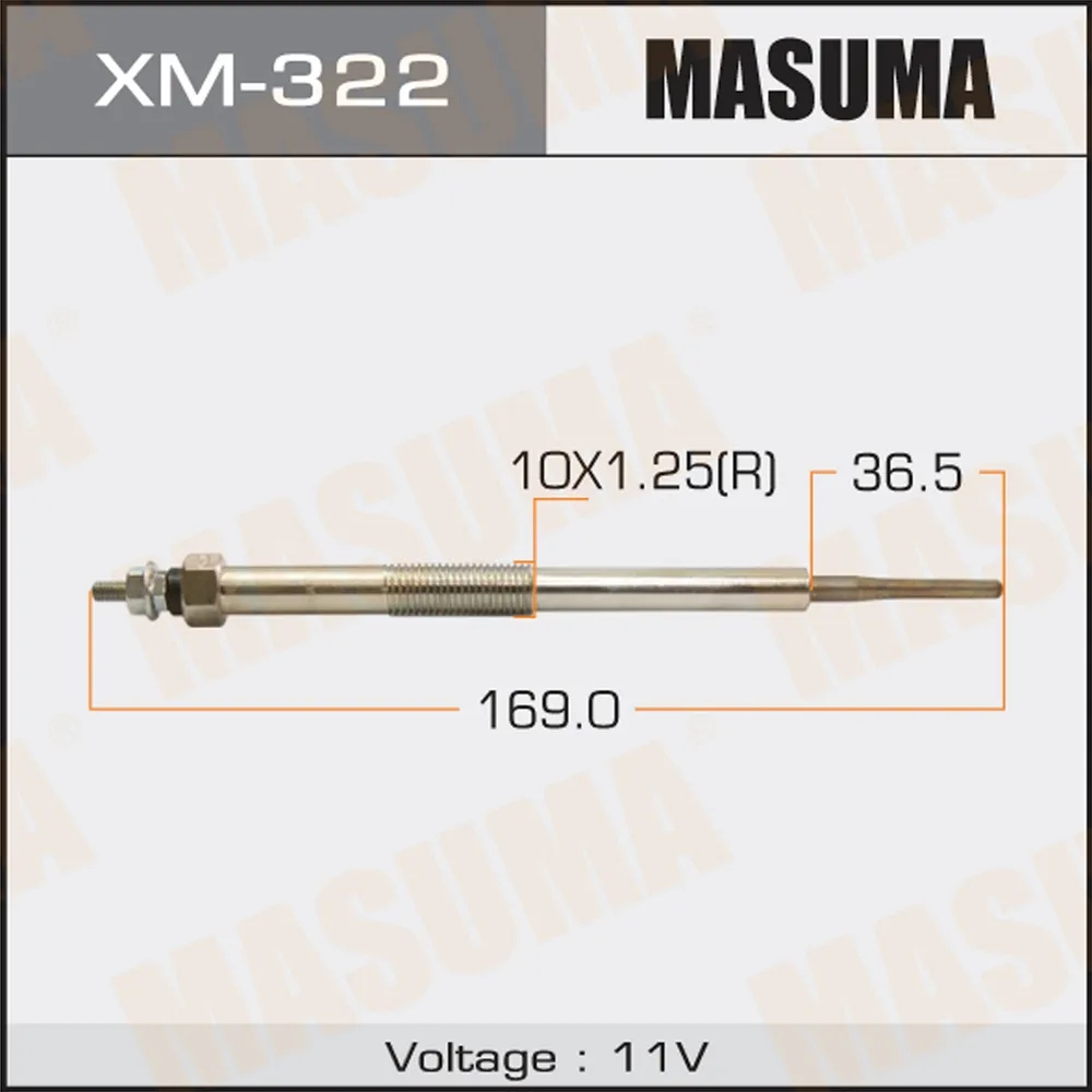 Свеча накаливания MITSUBISHI MONTERO MASUMA XM-322