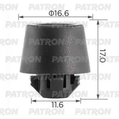 Демпфер Toyota Lexus применяемость: Отбойник капота PATRON P37-3778