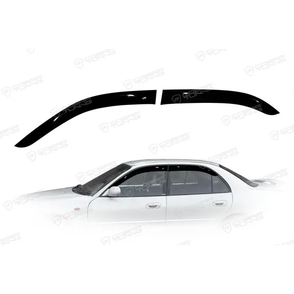 Дефлектора на окна Mitsubishi Galant VII Sd 1992-1996EuroStandard деф.окон Cobra Tuning ME44292