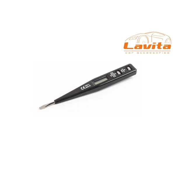 АВТОМОБИЛЬНЫЙ ЦИФРОВОЙ ТЕСТЕР 6-24V, шт LAVITA La515603