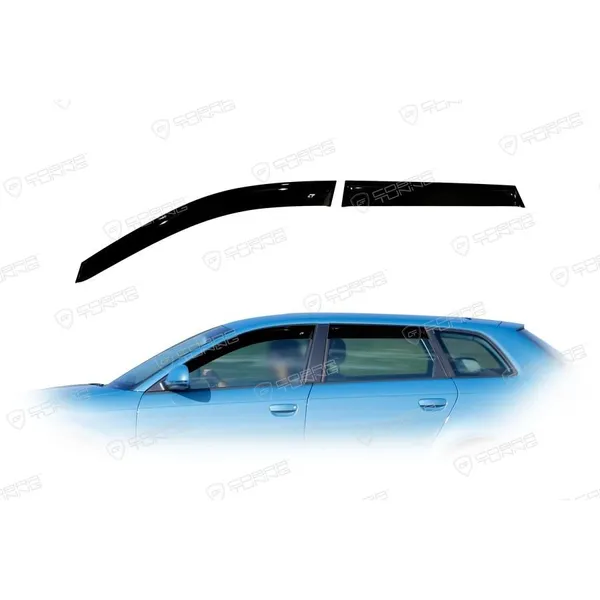 Дефлектора на окна Audi A3 Hb 5d (8P) 2004-2012EuroStandard деф.окон Cobra Tuning AE10604