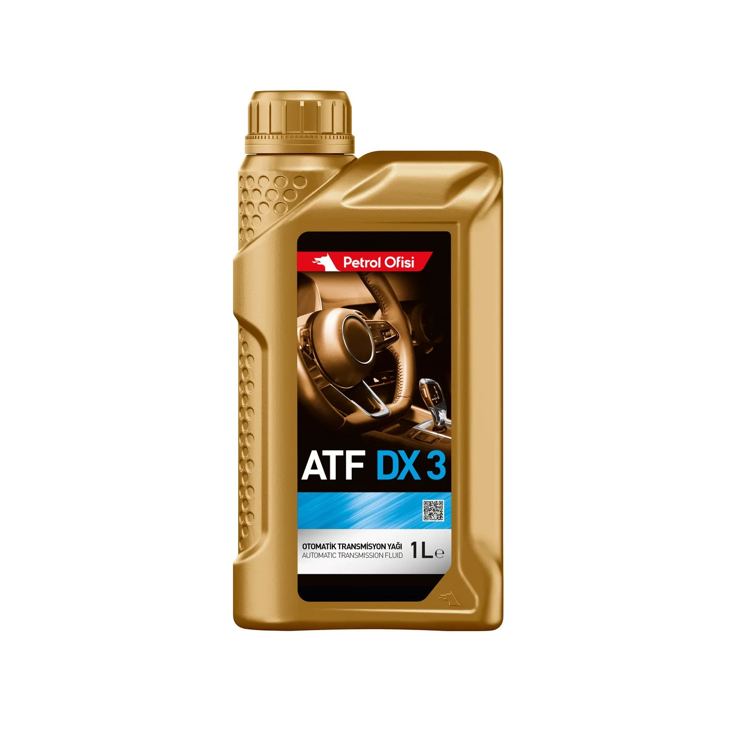 Масло трансмиссоинное ATF DX-3 1 л. Petrol Ofisi 400001499