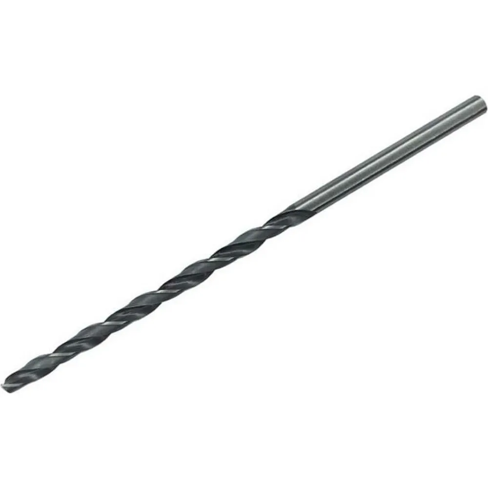 Сверло по металлу, 3x100 мм, удлиненное, цилиндрический хвостовик VertexTools 3-100