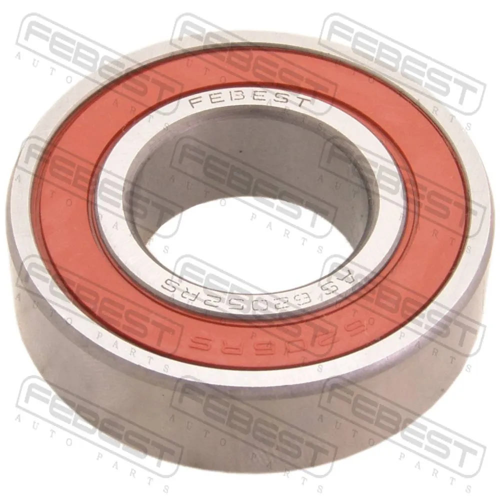 Подшипник шариковый 25x52x15 MAZDA 323 BF 1986-1989 FEBEST AS-6205-2RS