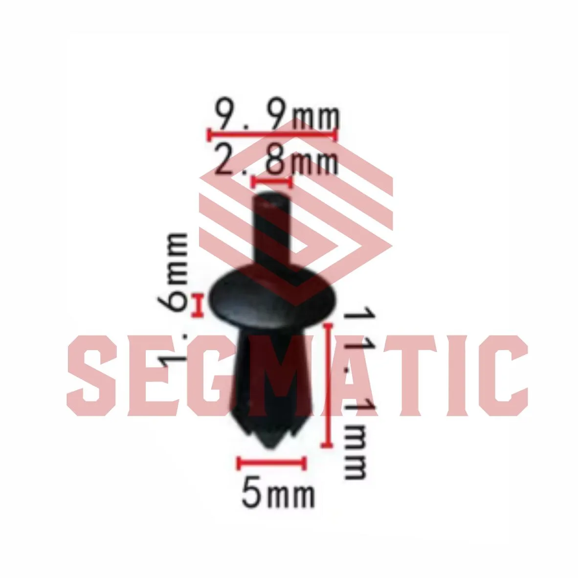 Клипса пластмассовая BMW SEGMATIC SG70203168