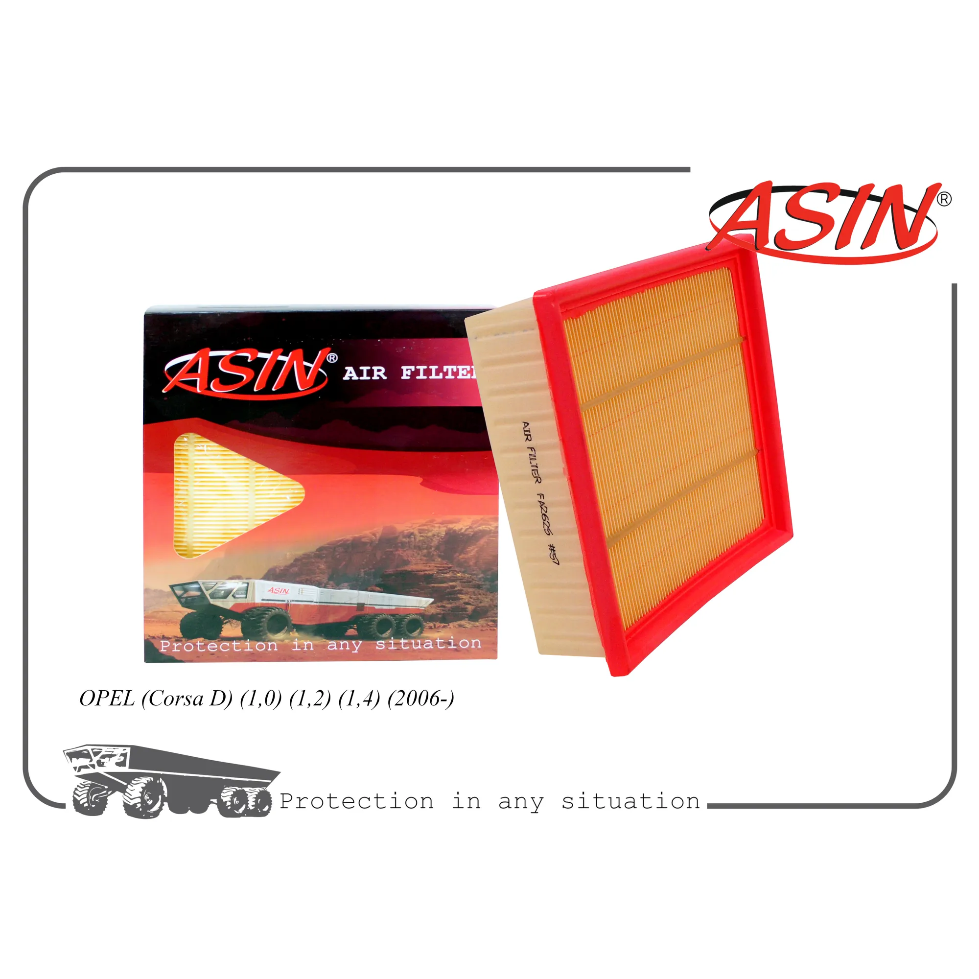 Фильтр воздушный 5835930/ASIN.FA2625 ASIN ASIN ASINFA2625