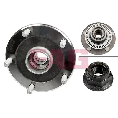Ступица задняя в сборе L=R FORD Transit 00-06 /ABS+ FAG 713 6786 60