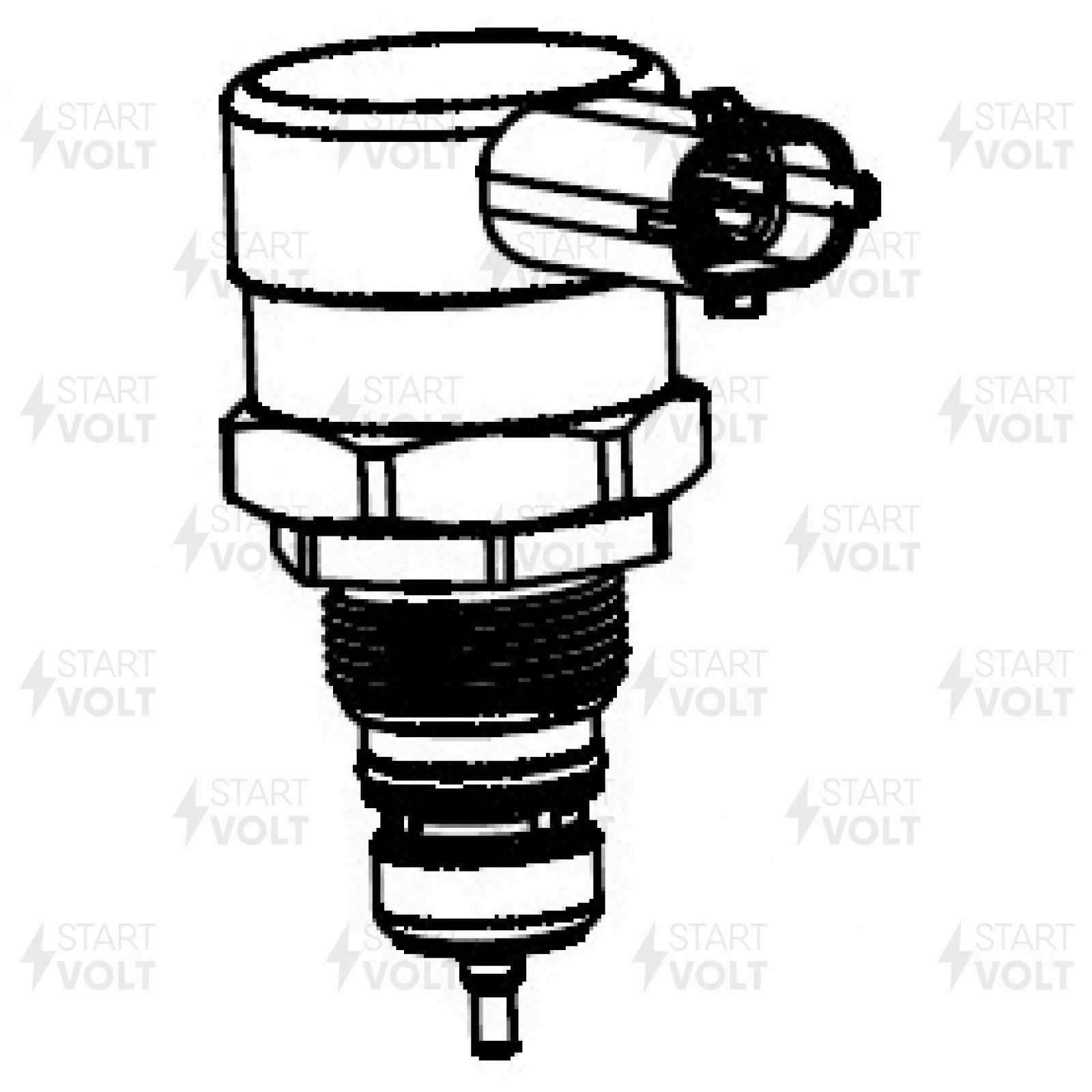 Клапан топл. для а/м Nissan X-Trail (07-) 2.0dCi [M9R] (регулировки) STARTVOLT SDRV 015