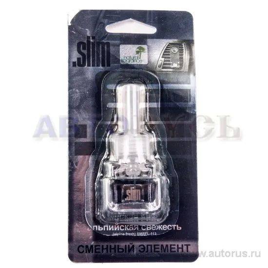 Ароматизатор SLIM жидкий флакон альпийская свежесть FKVJP SMRFL-113