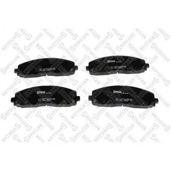 Колодки дисковые передние chrysler STELLOX 000405SX
