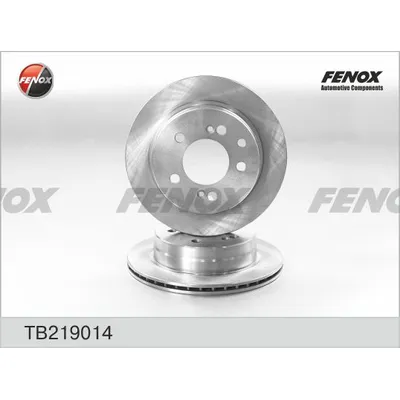 Диск тормозной SSANGYONG KYRON / REXTON / RODIUS 2.0 / 2.7XDI 07-09 FENOX TB219014