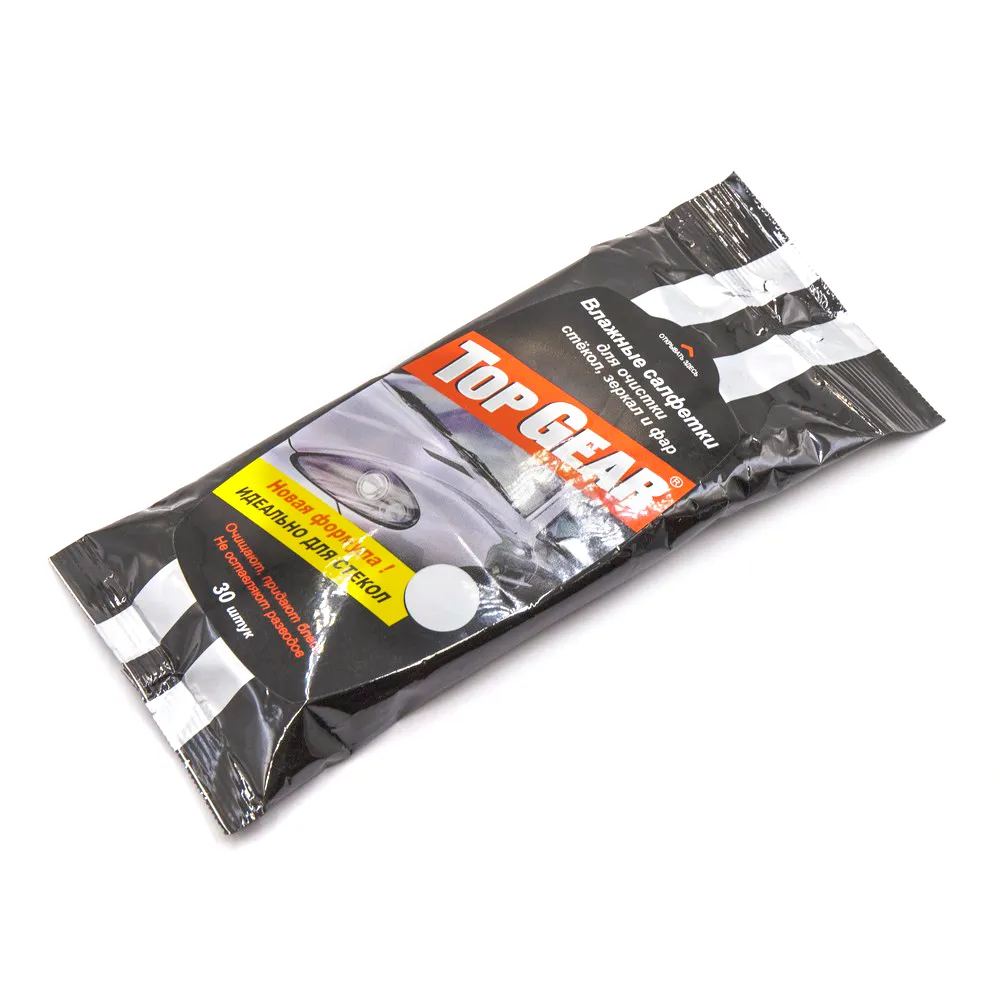 Салфетки TOP GEAR упак. (30 шт.) для салона 48039 Top Gear 48039