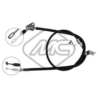 Трос ручника MAZ 323 BA 1,5 3DOOR ALL DX-RH Metalcaucho 82218