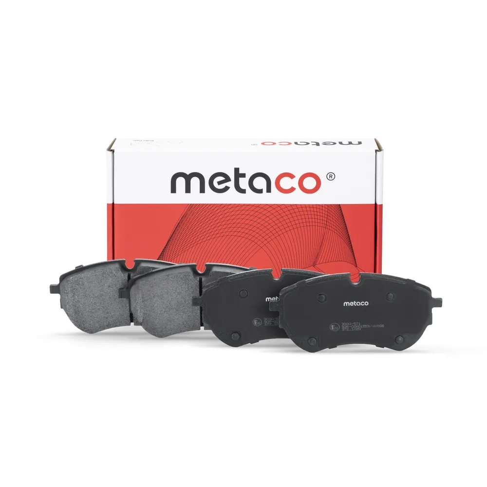Колодки тормозные передние к-кт VW AMAROK (2010>) Metaco 3000-571