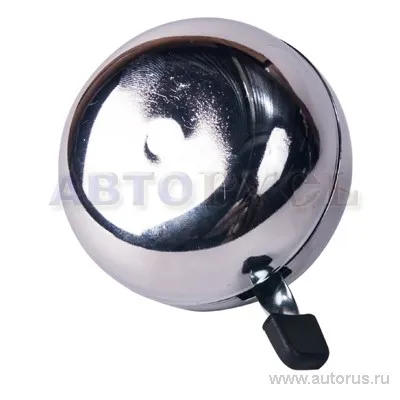 Звонок велосипедный FY-027S стальной хромированный STELS 210024