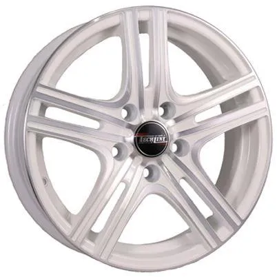 Диск литой R17 7.5J 5x112/66.6 ET45 Tech Line 710 W T710-7517-666-5x112-45W