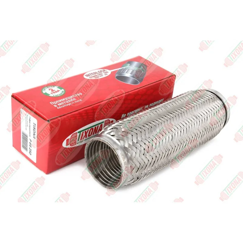 Гофра 64/250 (AISI 304 with interlock) Tixona P64250