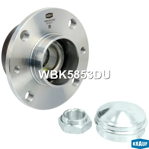 Ступица в сборе FIAT [Kit] Doblo I (119, 223) Stilo (192) Fiorino III(225) Strada Pickup (278) KRAUF WBK5853DU