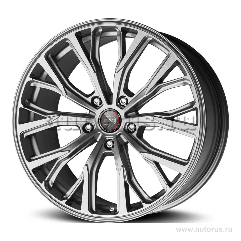 Диск литой R20 10J 5x120/74.1 ET40 MOMO SUV RF-02 Titan Silver Brushed WR22T10040574Z