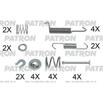 Комплект монтажный тормозных колодок барабанных OPEL: FRONTERA B 98- , FRONTERA A 95-98 PATRON PSRK0244