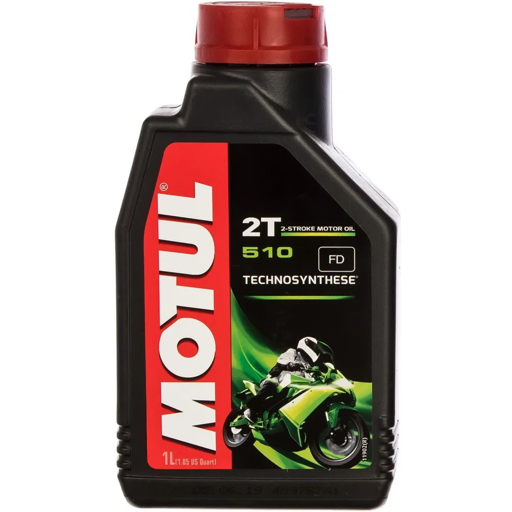 Масло моторное 2T Motul 510 полусинтетическое 1 л 104028