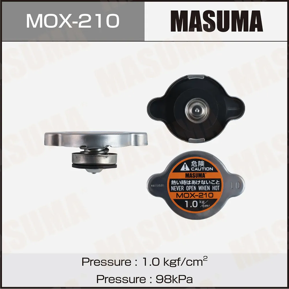 Крышка радиатора 1.0 kg/cm2 MASUMA MOX-210