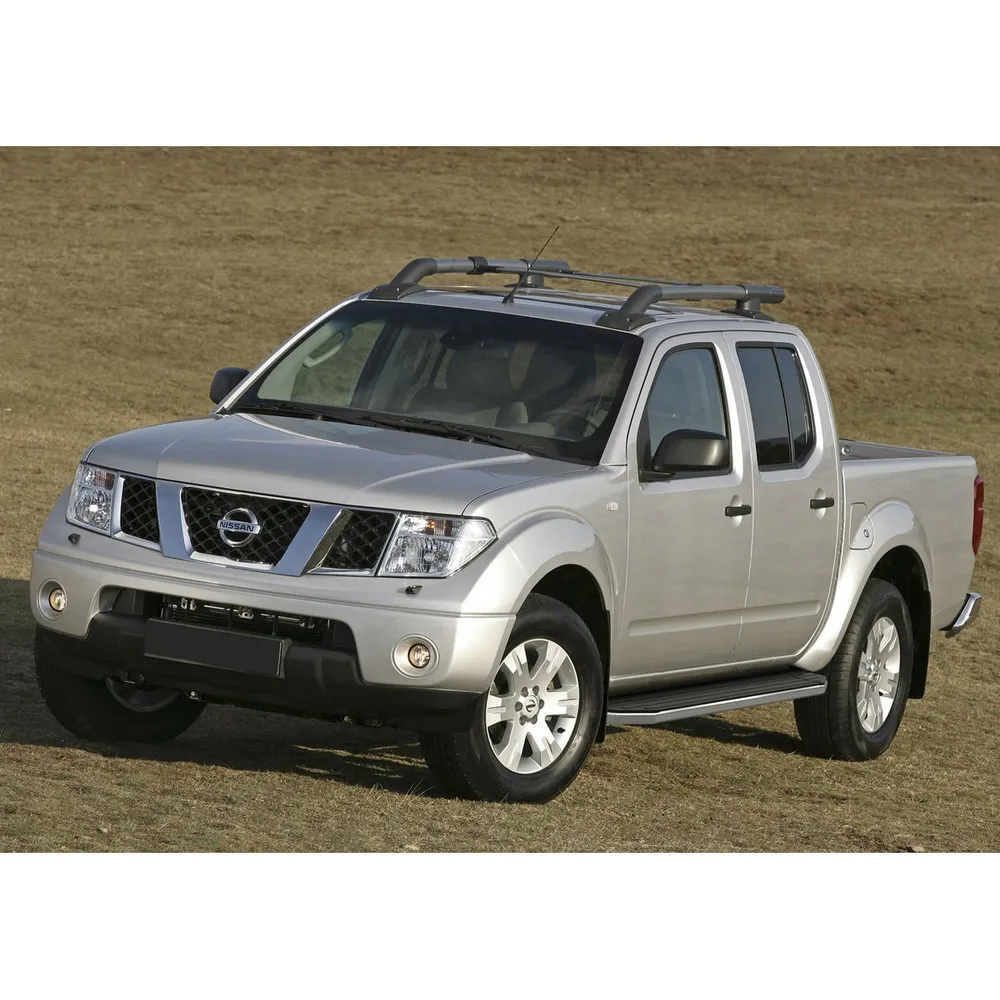 Порог-площадка Premium A193ALP + комплект крепежа, RIVAL, Nissan Navara 2005-2010-2015 Nissan Navara III A193ALP.4105.1