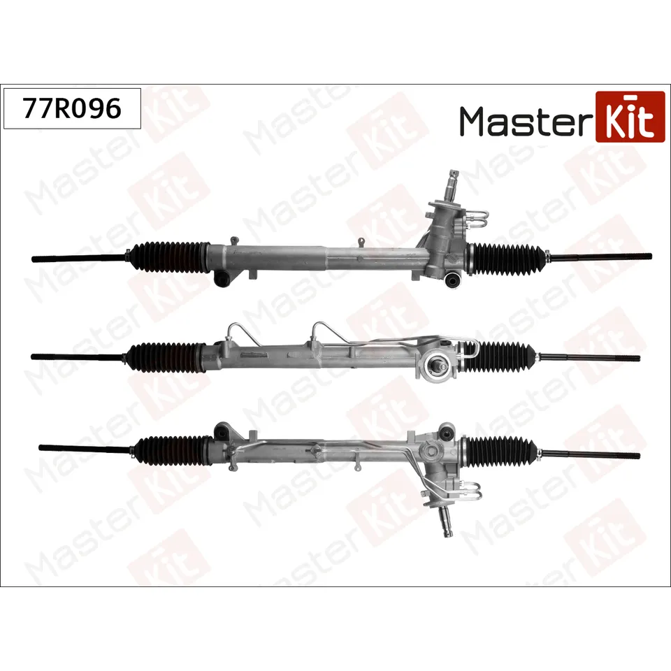 Рейка рулевая FORD FIESTA/FUSION V 01-09/MAZDA 2 03-07 MASTERKIT 77R096