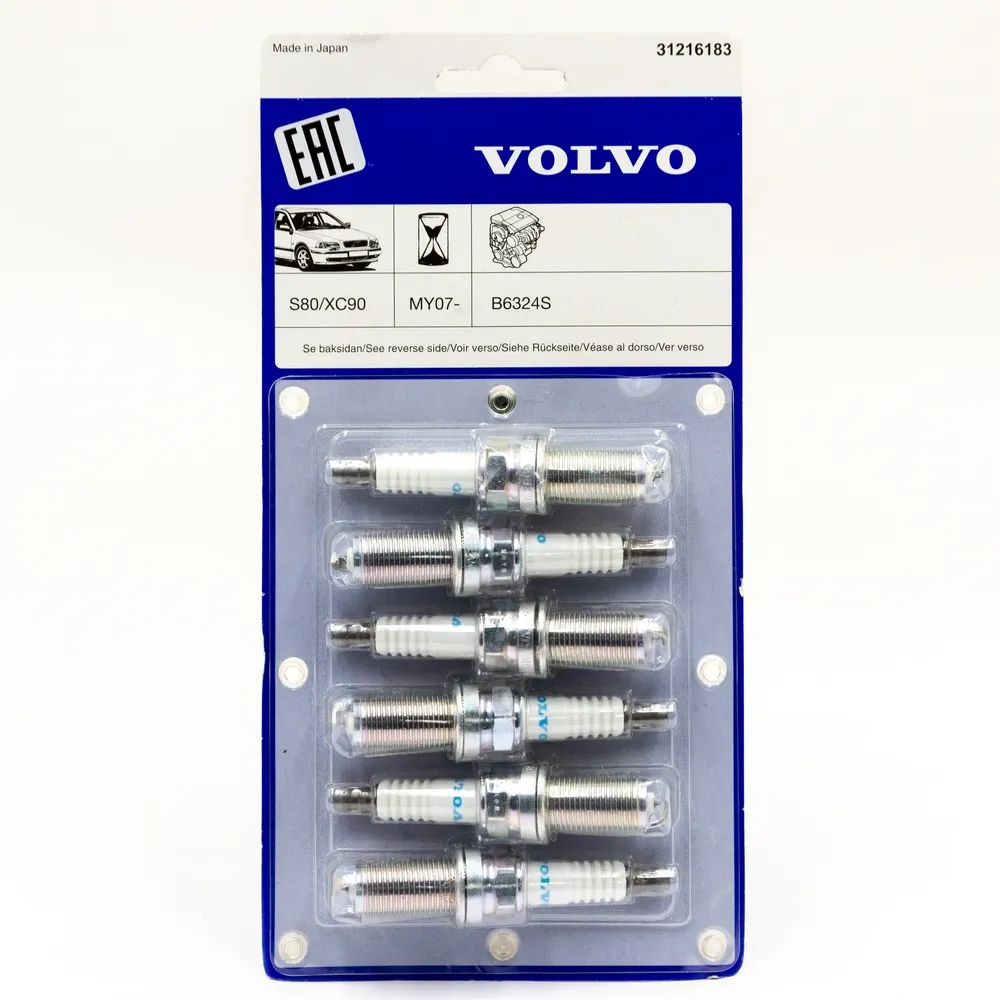 Свеча зажигания компл. (6шт) VOLVO 31 216 183