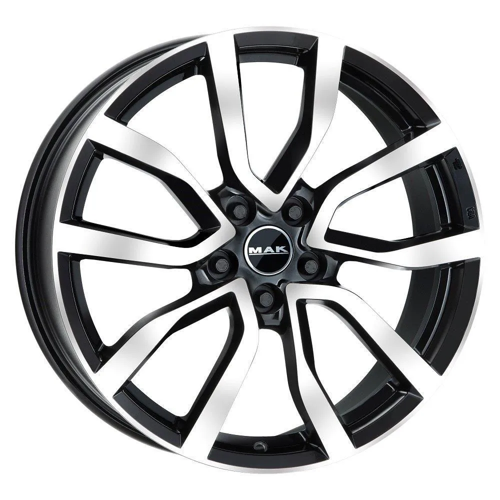 Диск литой R21 9.5J 5x112/66.45 ET25 MAK Midlands Black Mirror F9521NDBM25WSX