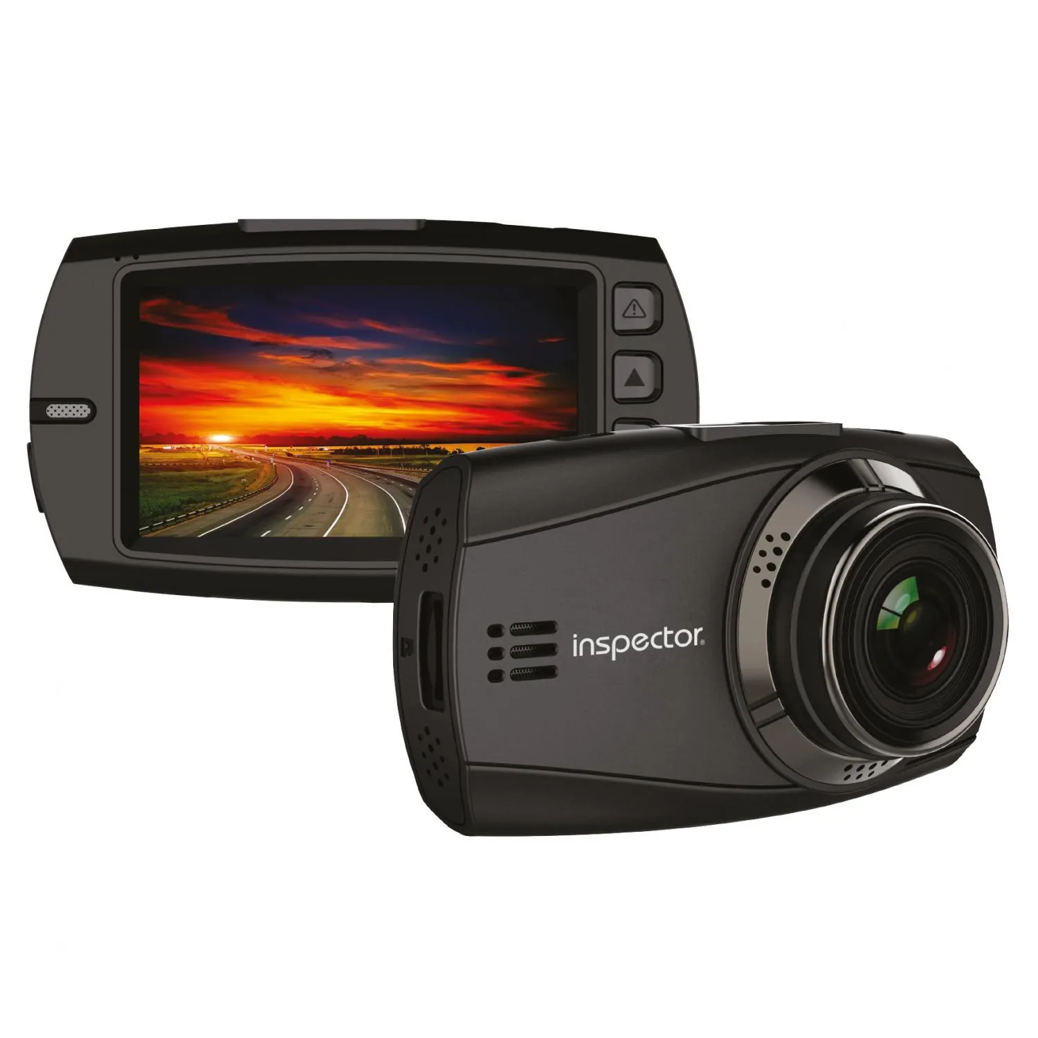 Видеорегистратор автомобильный, INSPECTOR, QHD, экран 2.7, обзор 150°, G-сенсор Echo